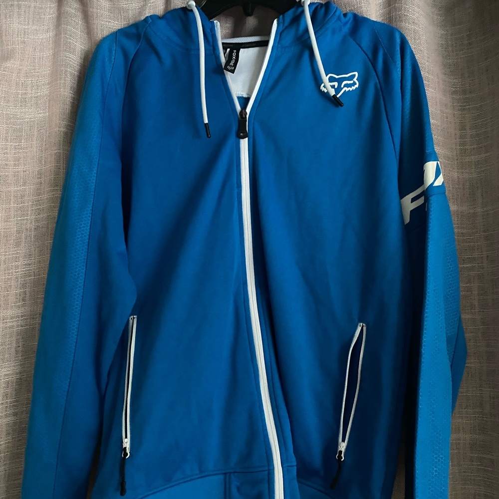 Fox zip hoodie